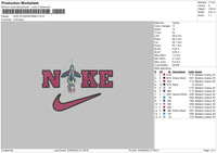 Nike Spiderwoman Embroidery File 5 sizes