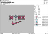Nike Spiderwoman Embroidery File 5 sizes