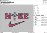 Nike Spiderwoman Embroidery File 5 sizes