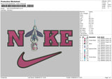 Nike Spiderwoman Embroidery File 5 sizes