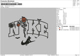 Nike Spooky V2 Embroidery File 5 sizes