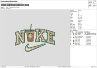 Nike Starbucks V4 Embroidery File 6 sizes