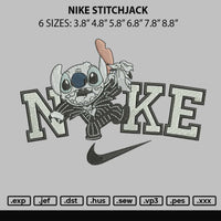 Nike Stitchjack Embroidery File 6 sizes