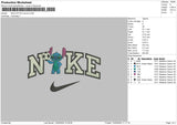 Nike Stitch Soccer Embroidery File 6 sizes