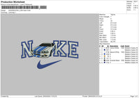 Nike Car2904 Embroidery File 6 sizes