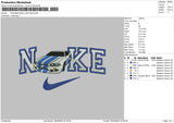 Nike Car2904 Embroidery File 6 sizes