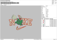 Nike Patrcik 0609 Embroidery File 6 sizes