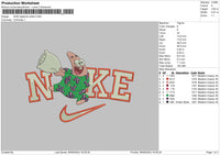 Nike Patrcik 0609 Embroidery File 6 sizes