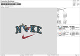 Nike Superman Embroidery File 6 sizes
