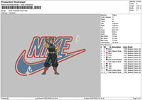 Nike Tengen Embroidery File 6 sizes