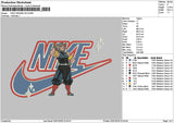 Nike Tengen Embroidery File 6 sizes