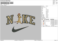 Nike Timon Embroidery File 6 sizes