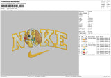 Nike Tramp Embroidery File 6 sizes
