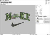 Nike Truck Embroidery File 6 sizes