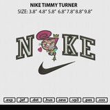 Nike Timmy Turner Embroidery File 4 size