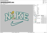 Nike Tinker Bell Embroidery File 5 sizes