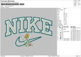 Nike Tinker Bell Embroidery File 5 sizes