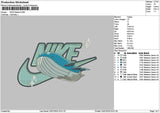 Nike Wailord Embroidery File 6 sizes
