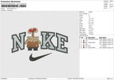 Nike Walle Embroidery File 6 Sizes