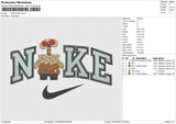 Nike Walle Embroidery File 6 Sizes