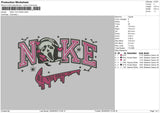 Nike You Hang Embroidery File 6 sizes