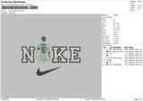 Nike Messi V2 Embroidery File 6 sizes