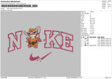 Nike Angel Spooky Embroidery File 6 sizes