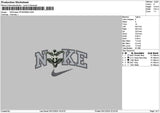 Nike Black Spider 02 Embroidery File 6 sizes