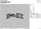 Nike Cadilac Embroidery File 6 sizes
