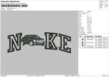 Nike Cadilac Embroidery File 6 sizes