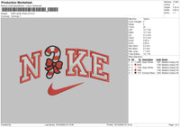 Nike Candy V2 Embroidery File 6 sizes