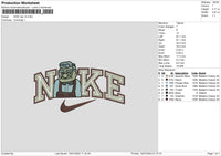 Nike Carl V3 Embroidery File 6 sizes