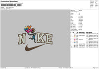 Nike Grandma V2 Embroidery File 6 sizes