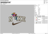 Nike Grandma V2 Embroidery File 6 sizes