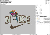 Nike Grandma V2 Embroidery File 6 sizes