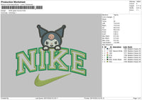 Nike Kuro 0810 Embroidery File 6 sizes