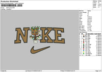 Nike Groot 02 Embroidery File 6 sizes