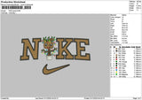 Nike Groot 02 Embroidery File 6 sizes