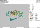 Nike Lina Embroidery File 6 sizes