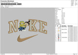 Nike Minion V1 Embroidery File 4 size