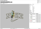 Nike Photo 0624 Embroidery File 6 sizes