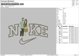 Nike Photo 0624 Embroidery File 6 sizes