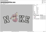 Nike Pink Stitch V02 Embroidery File 6 sizes