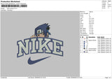 Nike Sasuke Embroidery File 4 size