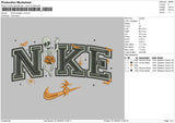 Nike Skeleton V3 Embroidery File 6 sizes