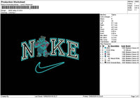 Nike Sulley v2 Embroidery File 6 sizes