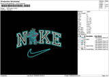 Nike Sulley v2 Embroidery File 6 sizes