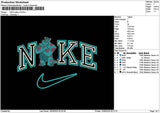 Nike Sulley v2 Embroidery File 6 sizes