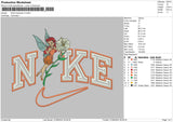 Nike Rosetta Embroidery File 6 sizes