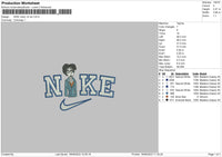 Nike Victor Embroidery File 6 sizes